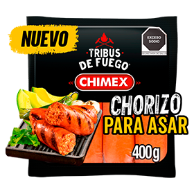 Empaque Chorizo para Asar Chimex